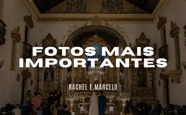As fotos mais importantes - Rachel e Marcelo - Pousada do Amparo