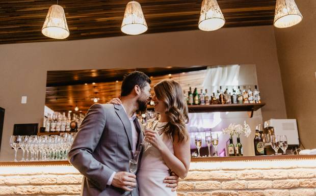 O mini-wedding...