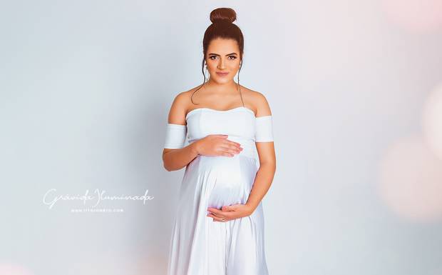 Grávida Iluminada | Aline