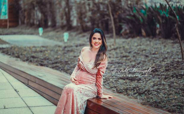 Grávida Iluminada | Paloma