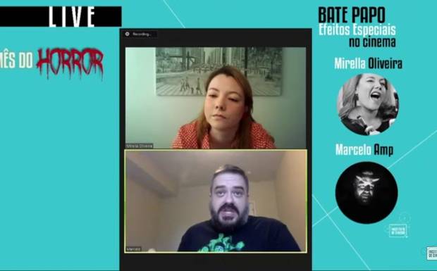 Assista à gravação da live que fizemos pro mês do Horror no Instituto do Cinema 