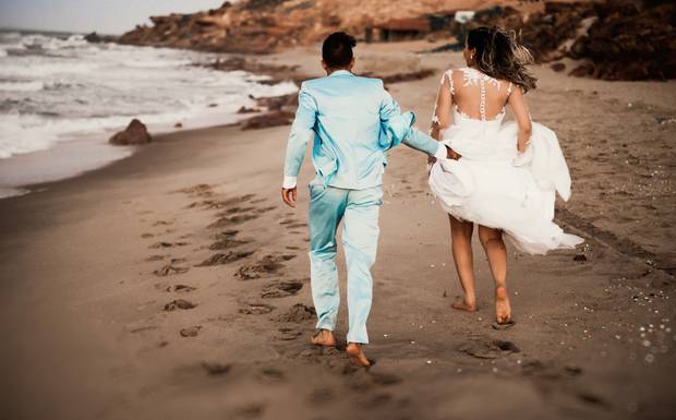 Trash the dress.