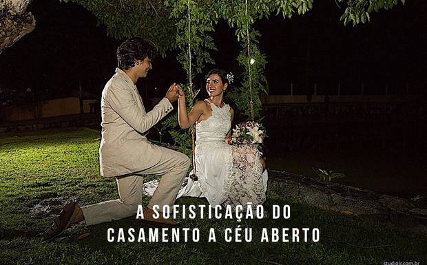 A Sofisticação do Casamento a Céu Aberto
