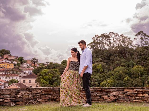 Ensaios de Casal de Juliana e Thiago