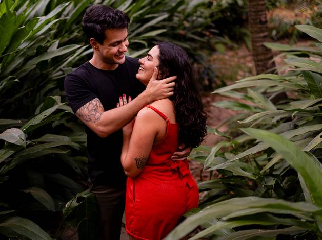 Ensaios de Casal de Amanda e Gabriel