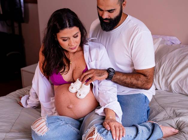 Ensaios de Gestantes de Érika, Ricardo e Anna Luísa