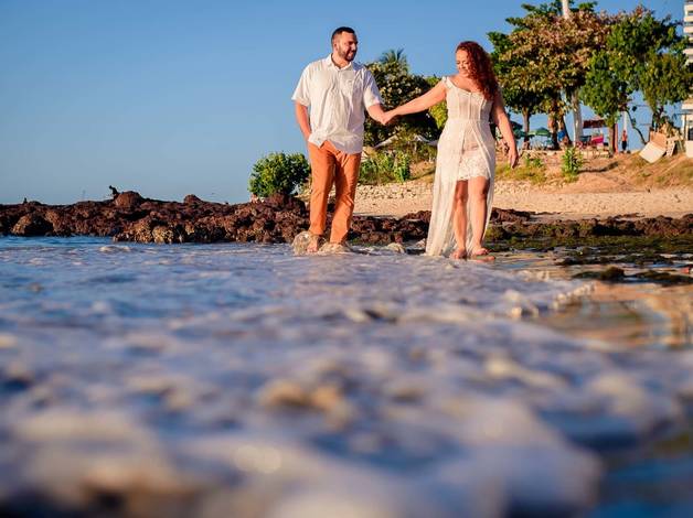 Ensaio Casal de Alice e Júlio