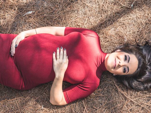 Gestante de A doce espera de Arthur 