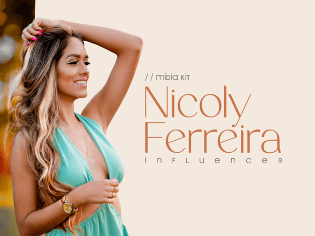 Projetos de Mídia Kit - Nicoly Ferreira