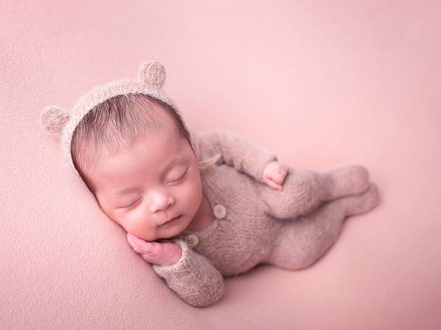 Newborn de Ensaio de Newborn da Marina