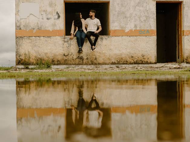 Casal de Alê e Isa