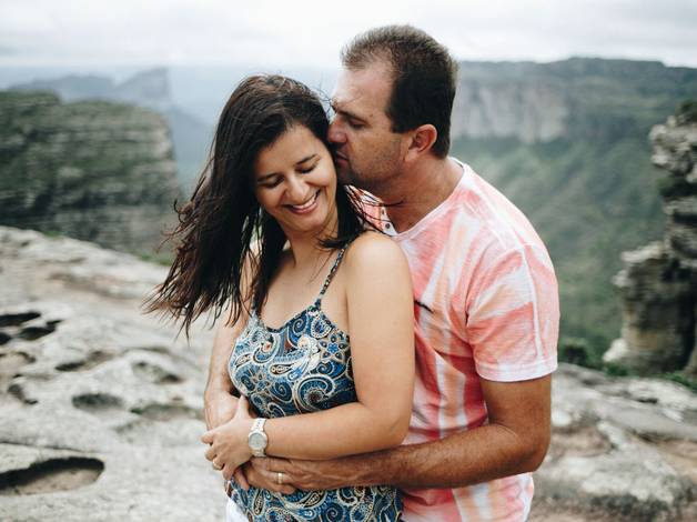 Casal de Adriana e Clodoaldo