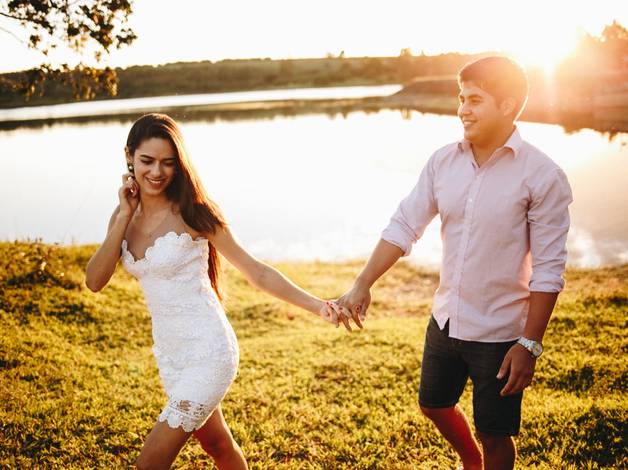 Casal de Monick e Hugo