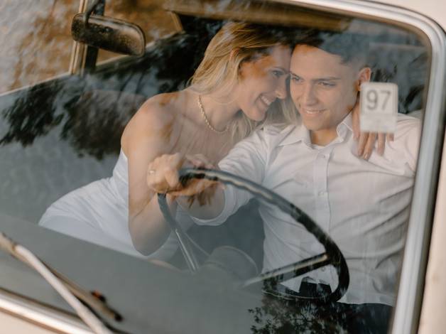 Casal de Denise e Caio