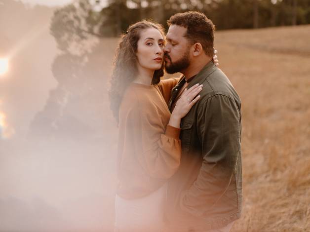 Casal de Amanda e Well