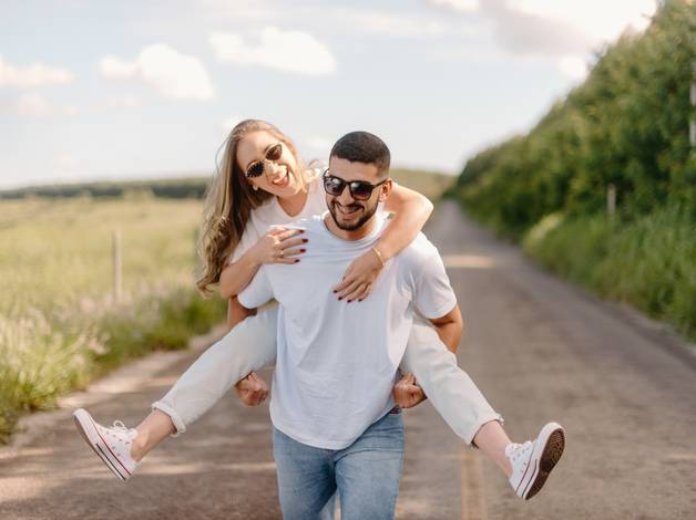 Casal de Ianca e Matheus