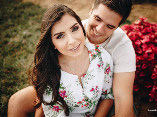 Casal de Ellen e Fabio