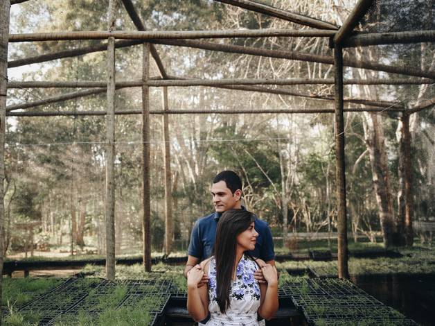 Casal de Aninha e Pew