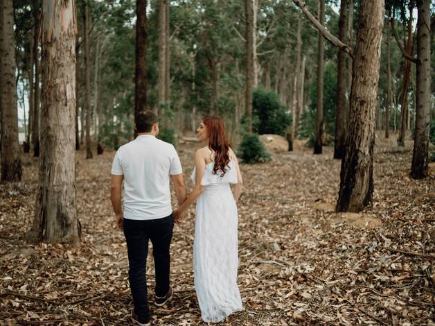 Casal de Taty e Jeferson