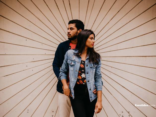 Casal de Karollyne e Ricardo