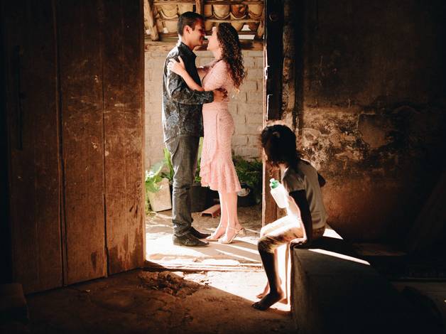 Casal de Luana e Zique