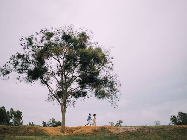 Casal de Karine e Deivisson