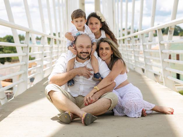Família de Família de Criste e Léo