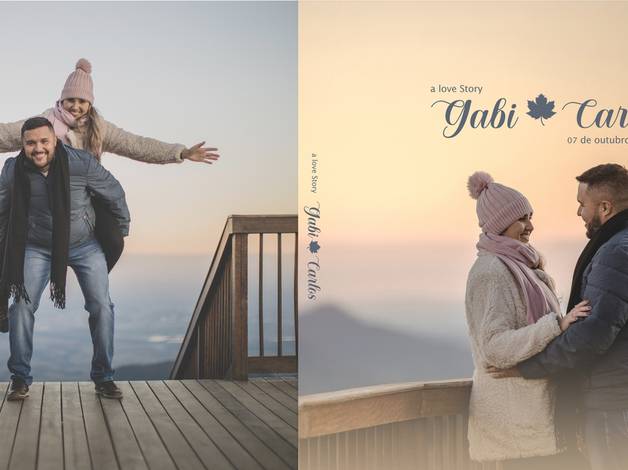 Prévia de Álbuns  de Gabi e Carlos