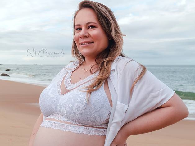 Gestante - Parto de Ensaio Feminino Camila