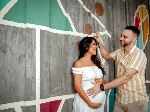 Gestante - Parto de Ensaio Gestacional - A espera da Malu - Kaline e Guilherme