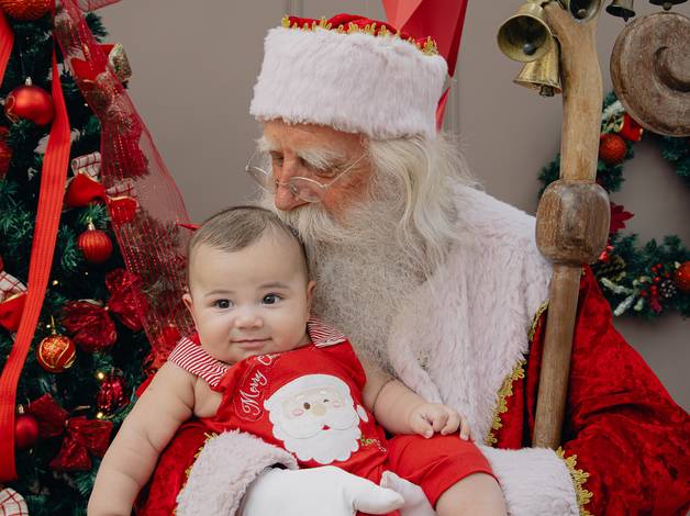 Infantil de Ensaio de Natal