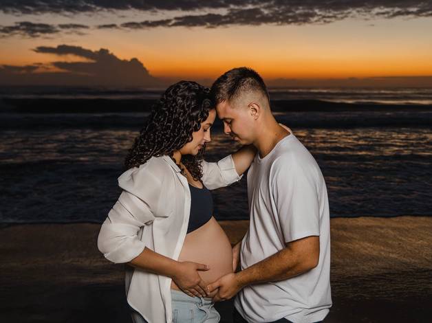 Gestante - Parto de Ensaio Gestante - Jessica e Ednei