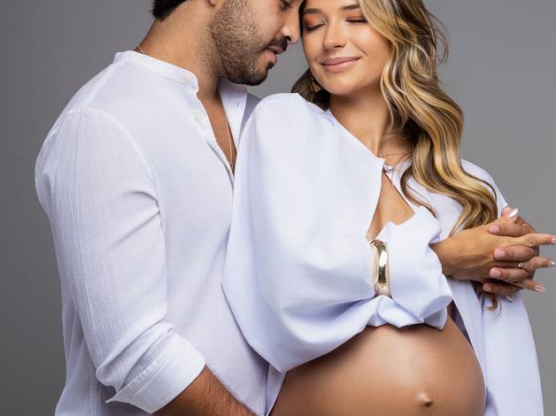 Gestante - Parto de Ensaio Gestante - Duda e Felippe