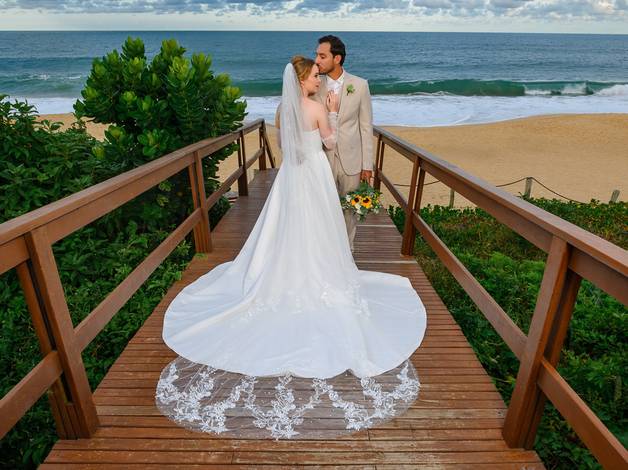 Casamento de Casamento na Villa Sonali: Celebração com vista para o mar