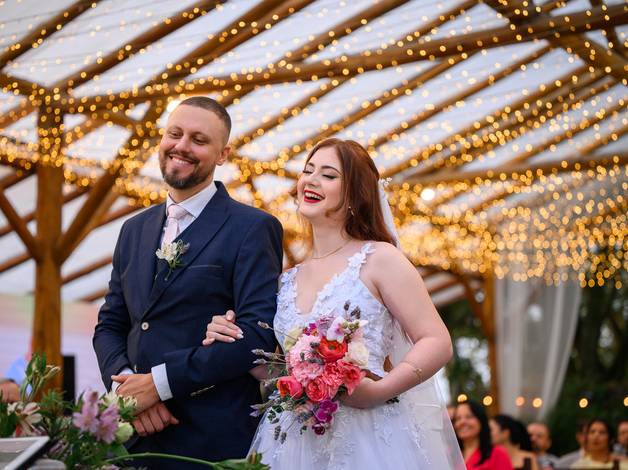 Casamento de Casamento de Pamela e Maycon no Eventos Gottesgabe – Gaspar/SC