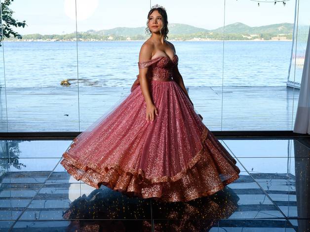 Festa de 15 Anos de 15 anos da Bárbara Paixão em Florianópolis no Indaiá Eventos