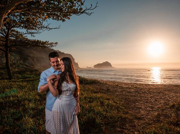 Ensaio Casal - Pré-wedding de Ensaio de Casal em Itapema, SC