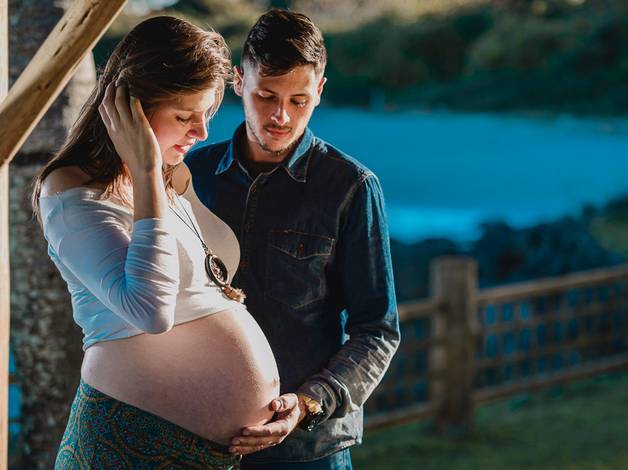 Gestante  de Ensaio Gestante em Bombinhas, SC