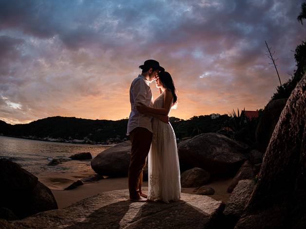 Ensaio Casal - Pré-wedding de Pré Wedding em Bombinhas, SC