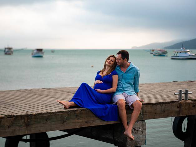 Gestante  de Ensaio Gestante em Bombinhas, SC