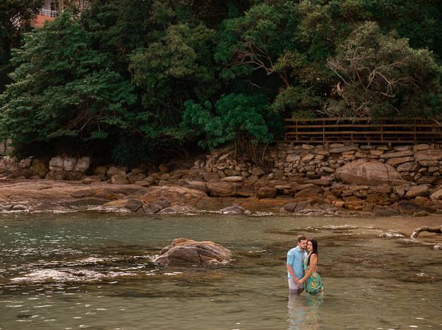 Ensaio Casal - Pré-wedding de Ensaio Casal em Bombinhas, SC