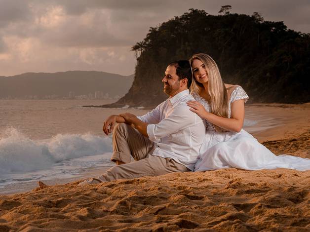 Ensaio Casal - Pré-wedding de Pré Wedding em Itapema, SC