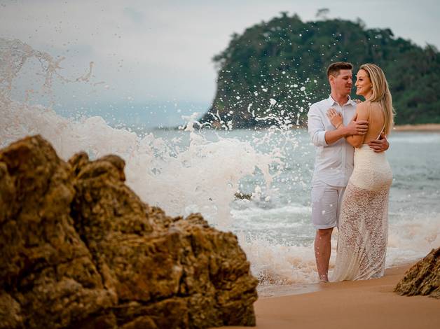 Ensaio Casal - Pré-wedding de Ensaio Casal em Itapema, SC