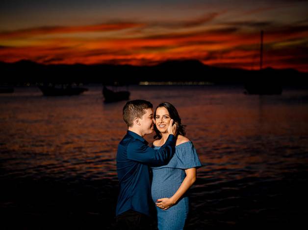 Gestante  de Ensaio Gestante em Bombinhas, SC