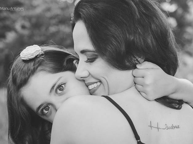 FAMÍLIA de Isadora e Isabela