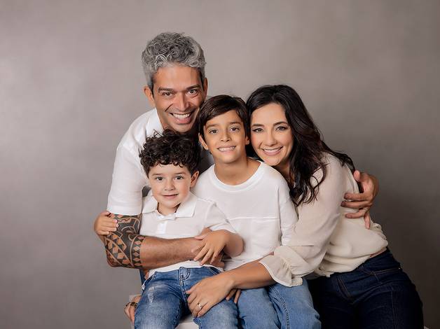 FAMÍLIA de Michelle, Vinicius, João e Filipe