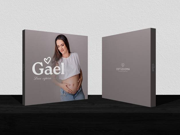 ÁLBUNS DIAGRAMADOS de Álbum Gestação | Gael Doce Espera