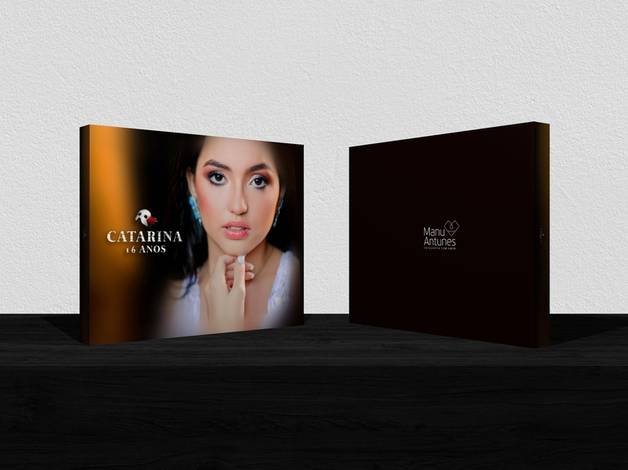 ÁLBUNS DIAGRAMADOS de Álbum Ensaio | Catarina 16 anos