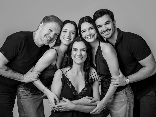 FAMÍLIA de Retratos família Pagliaroni