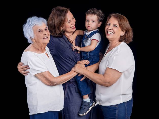 FAMÍLIA de Nathália, Júlia, Carmem e Lucca
